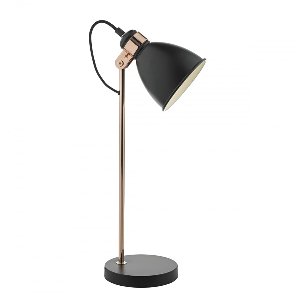 Frederick Table  Lamp Black/ Copper