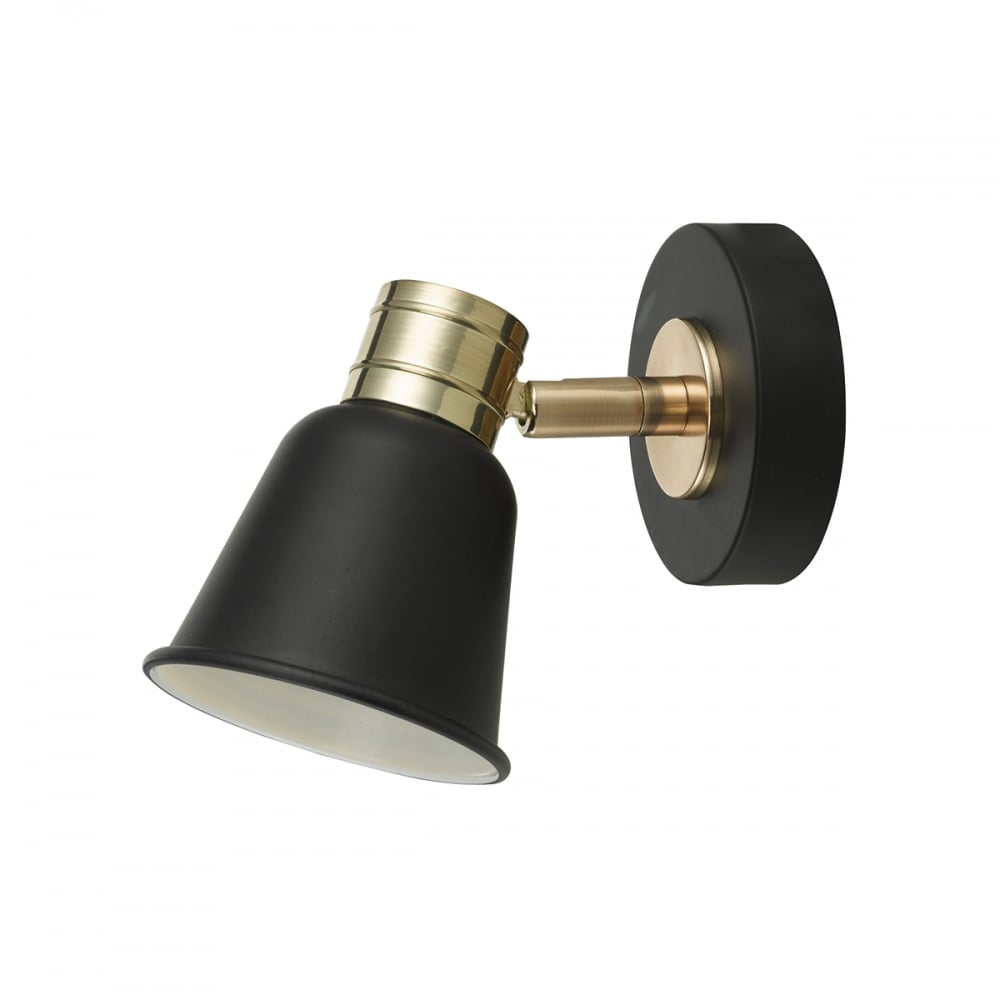Dar FRY0754 Fry Single Wall Bracket Black Rose Gold