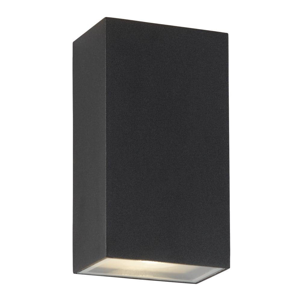 8852BK Outdoor Up/down Led Rectangle Wall Bracket Black