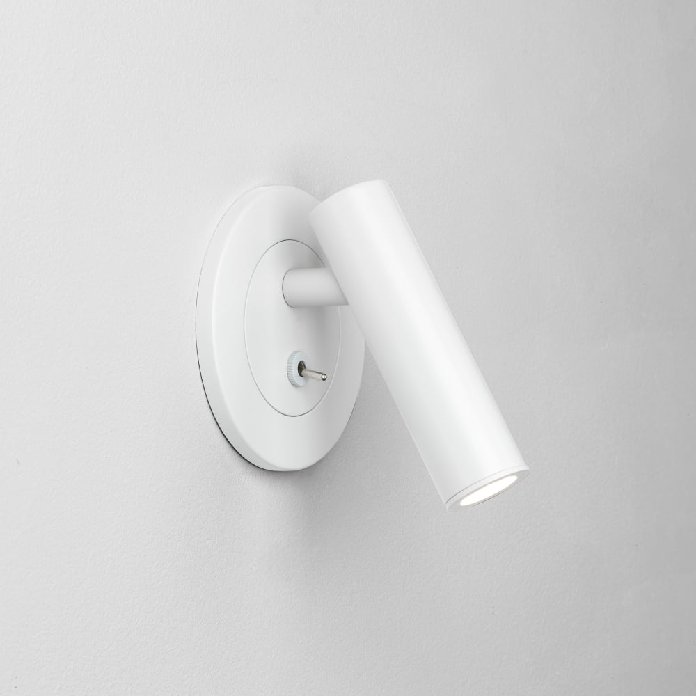 1058062 Enna Recess Switched LED Reading Light Matt White
