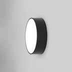 1391004 Kea 250 Round LED Outdoor Wall Light Textured Black