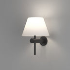 1050007 Roma Bathroom Wall Light Matt Black