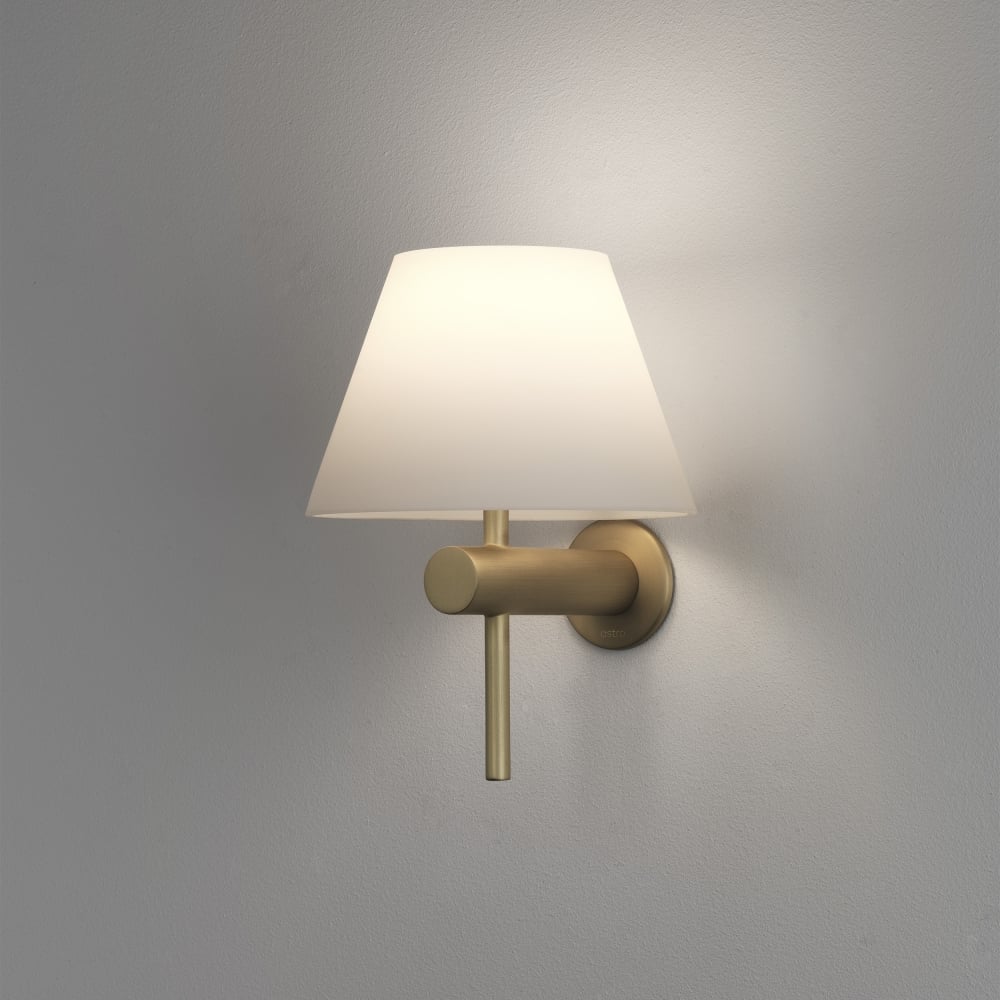 Roma Bathroom Wall  Light Matt Gold