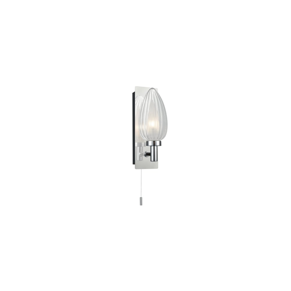 WB100 1 Light Wall Bracket Chrome (SD)