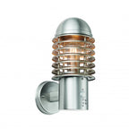 72381 Louvre PIR Outdoor Wall Light Brushed Stainless Steel (SD)
