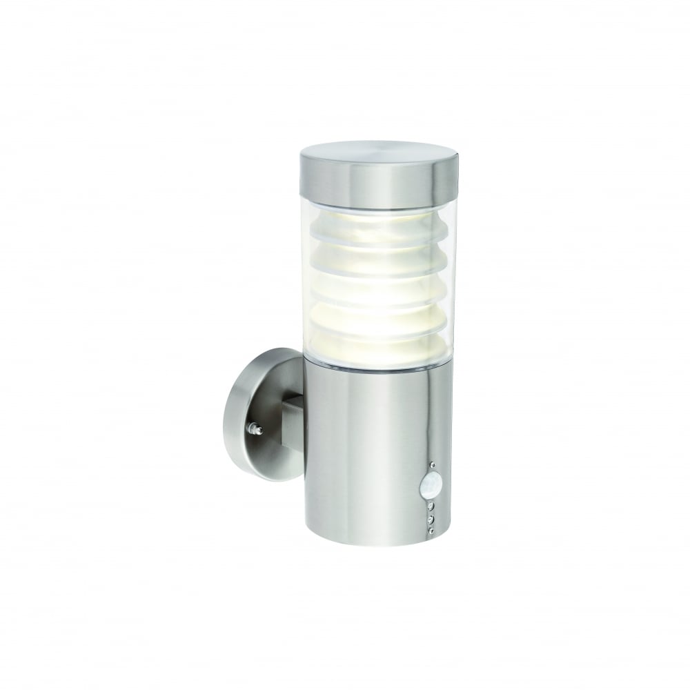 72916 Equinox LED PIR Outdoor Wall Light Stainless Steel