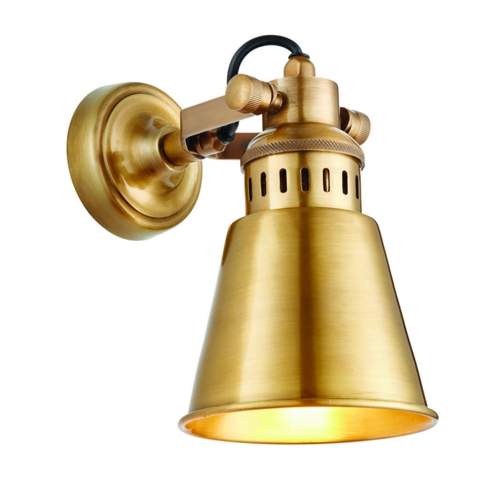 73104 Elms Wall Light Antique Solid Brass (SD)