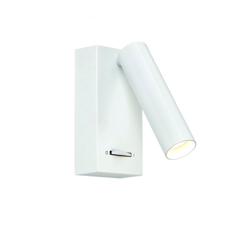 73958 Staten LED Wall Light Matt White (SD)