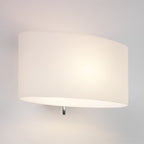 1089002 Tokyo switched Wall Light White Glass
