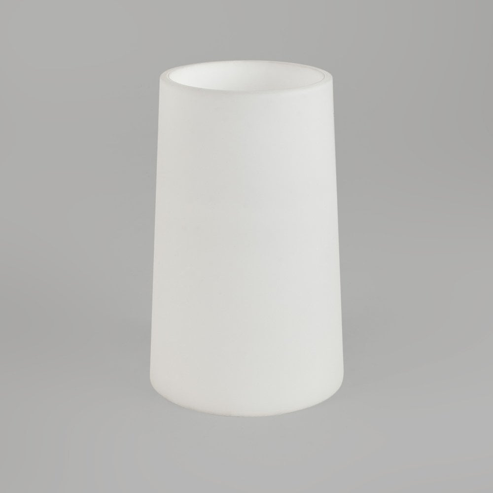 5019001 Cone 195 White Glass Shade