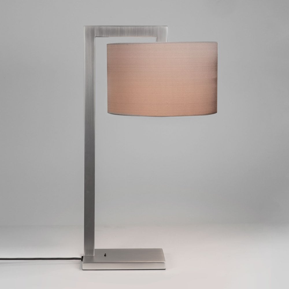 1222008 Ravello Table Lamp Switched Matt Nickel