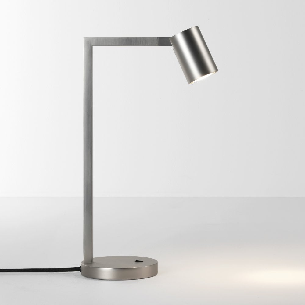 1286017 Ascoli Desk Table Light Matt Nickel