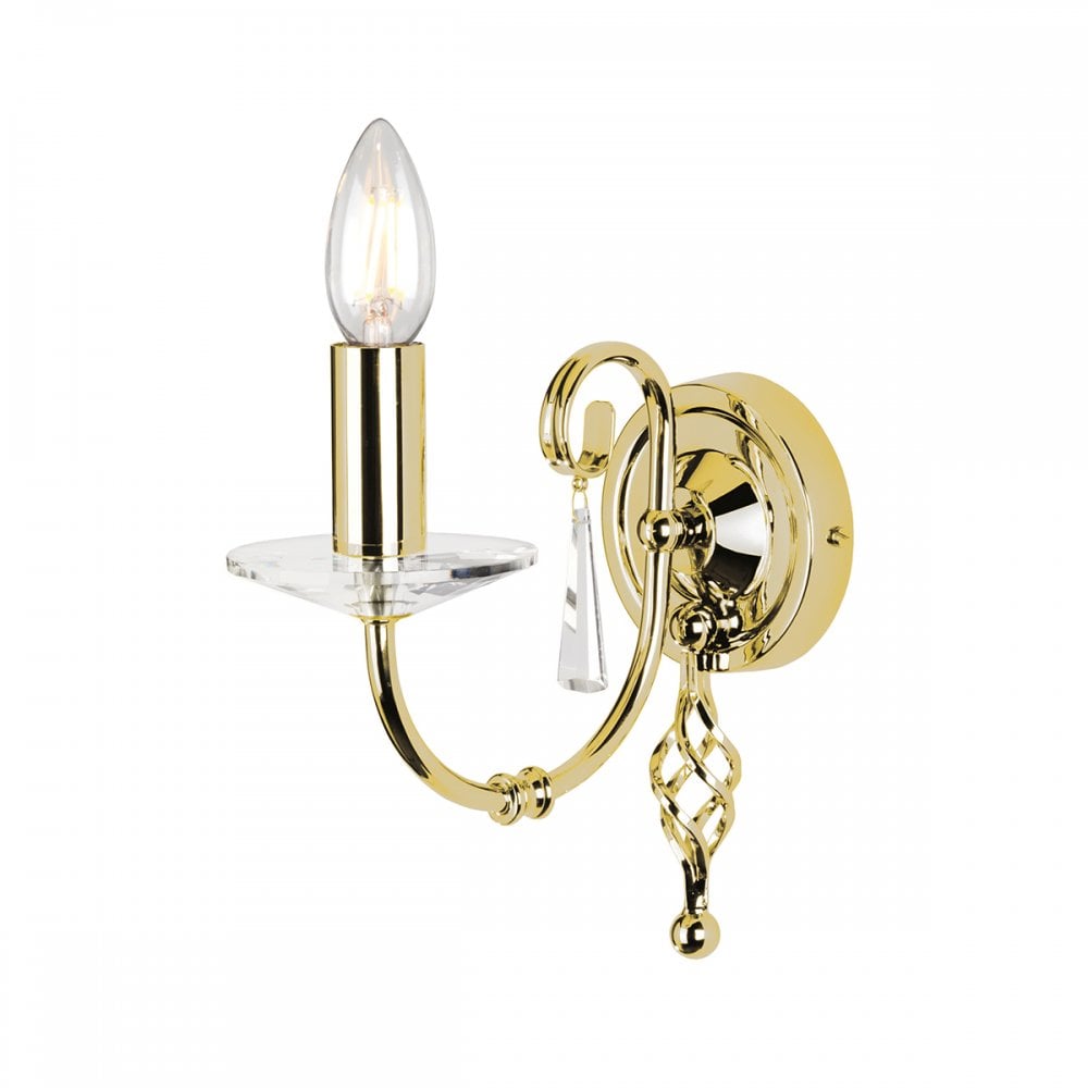 AG1 POL BRASS Aegean One Light Wall Light Polished Brass