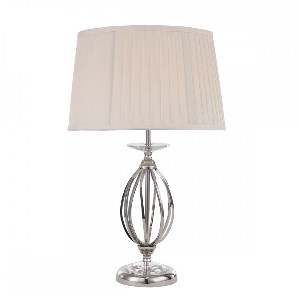 AG/TL POL NICKEL Aegean One Light Table Lamp Polished Nickel
