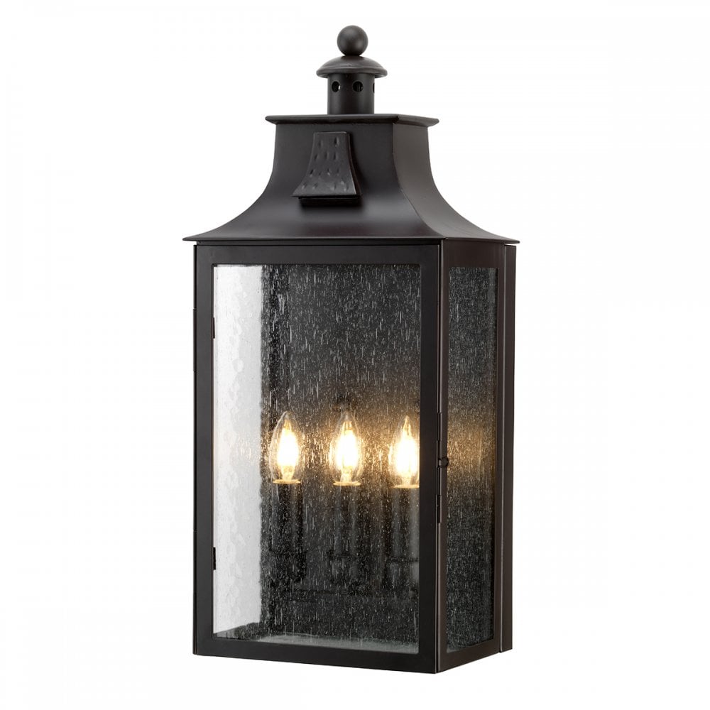 BALMORAL Balmoral Large Half Lantern Old Bronze