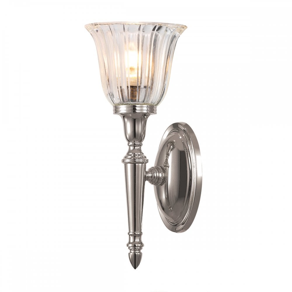 BATH/DRYDEN1 PN Dryden One Light Wall Light Polished Nickel LED