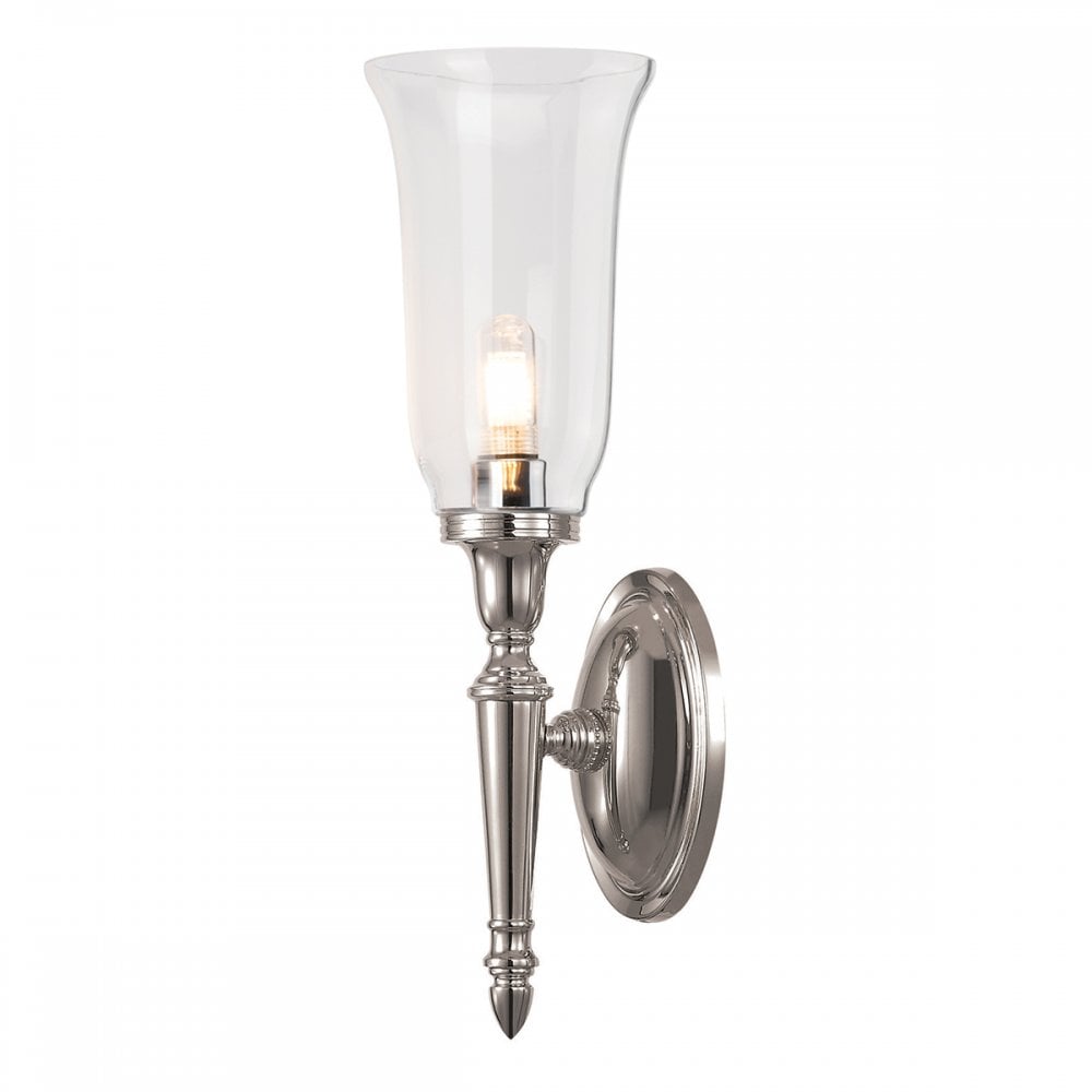 BATH/DRYDEN2 PN Dryden One Light Wall Light Polished Nickel LED