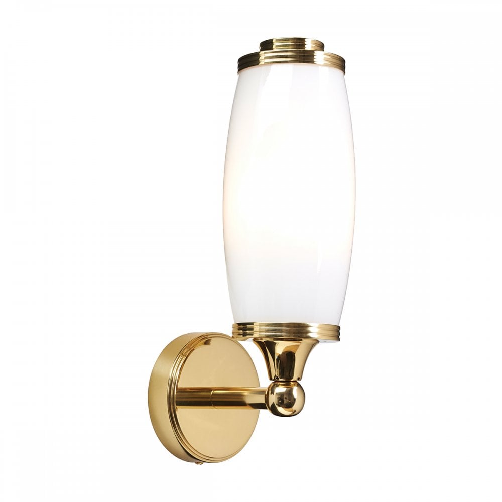 BATH/ELIOT1 PB Eliot One Light Wall Light Polished Brass LED