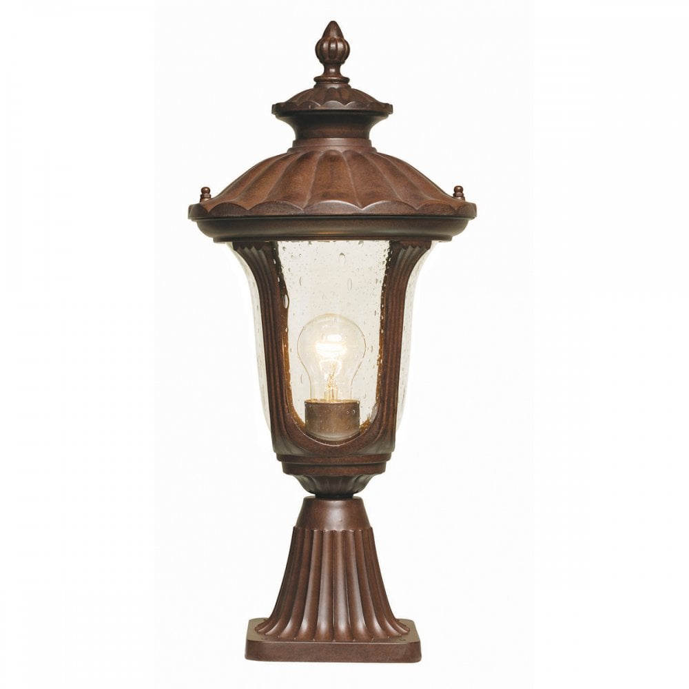 CC3/S Chicago Small Pedestal Rusty Bronze Patina
