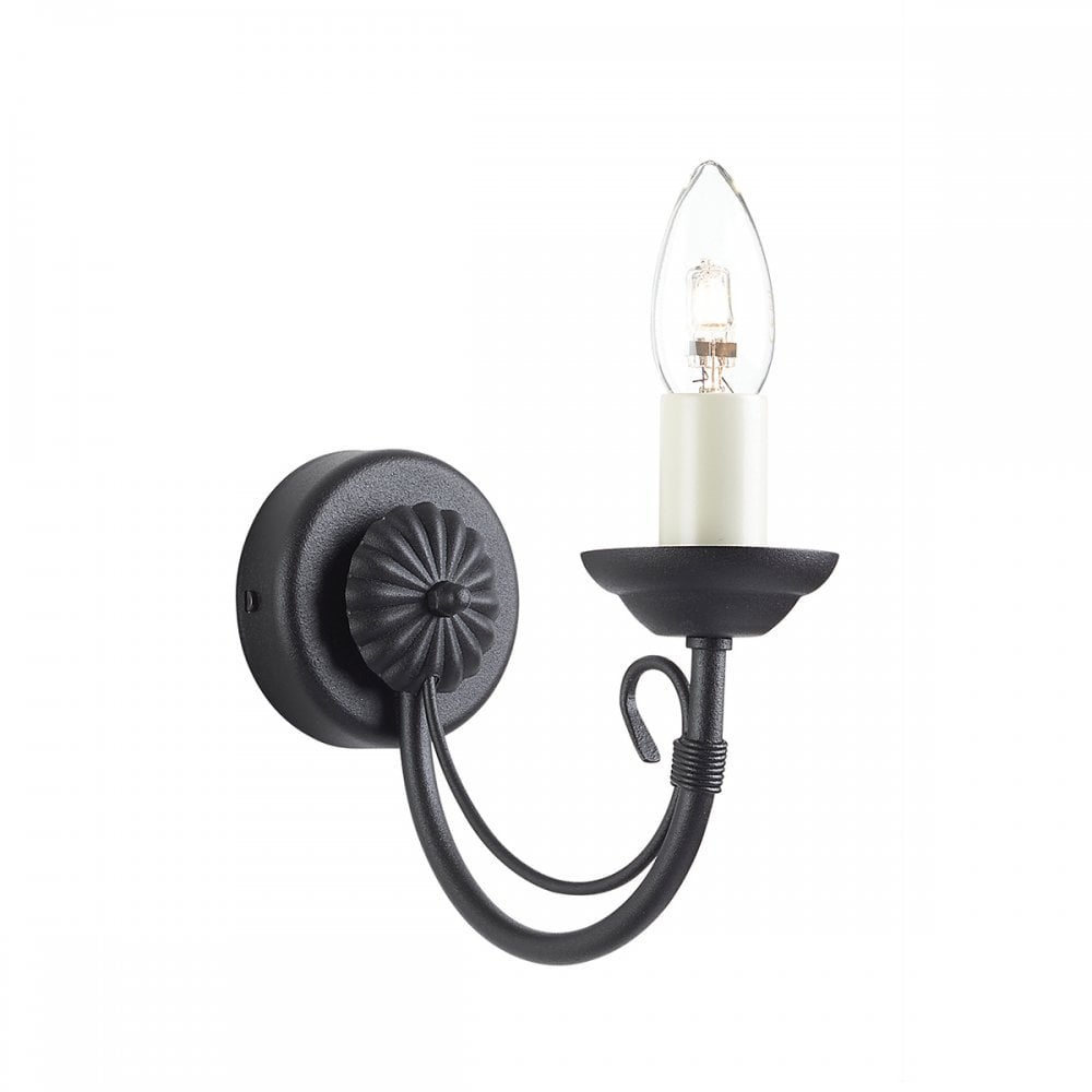 CH1 BLACK Chartwell One Light Wall Light Black