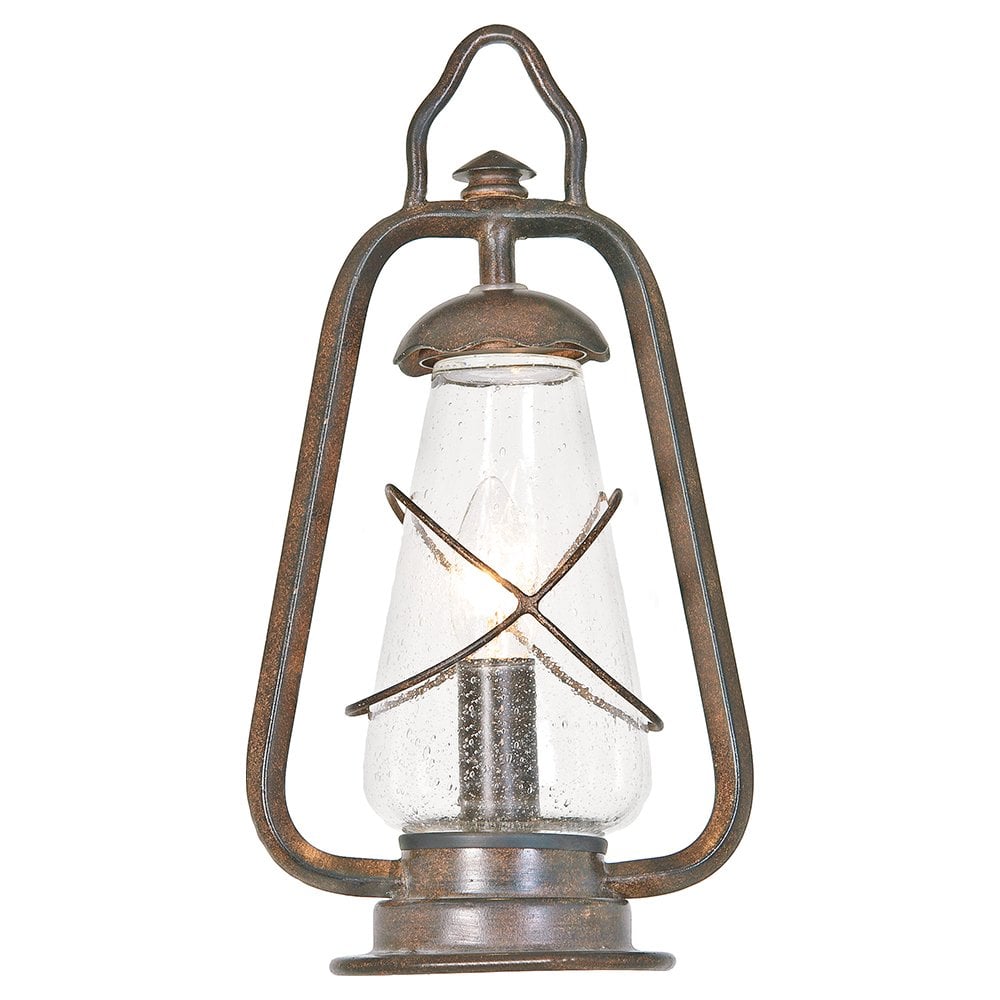 MINERS PED Miners Pedestal Lantern Old Bronze (S)