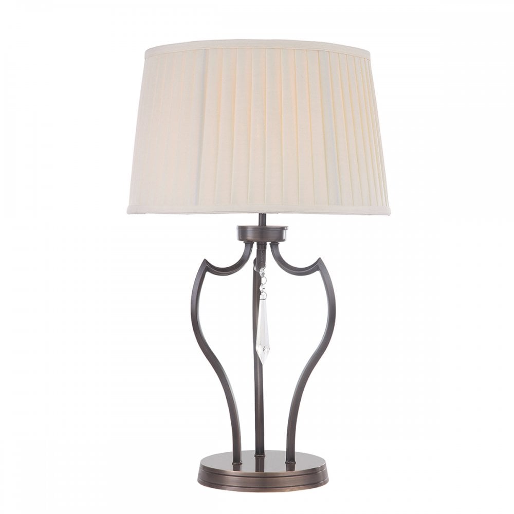 PM/TL DB Pimlico One Light Table Lamp Dark Bronze