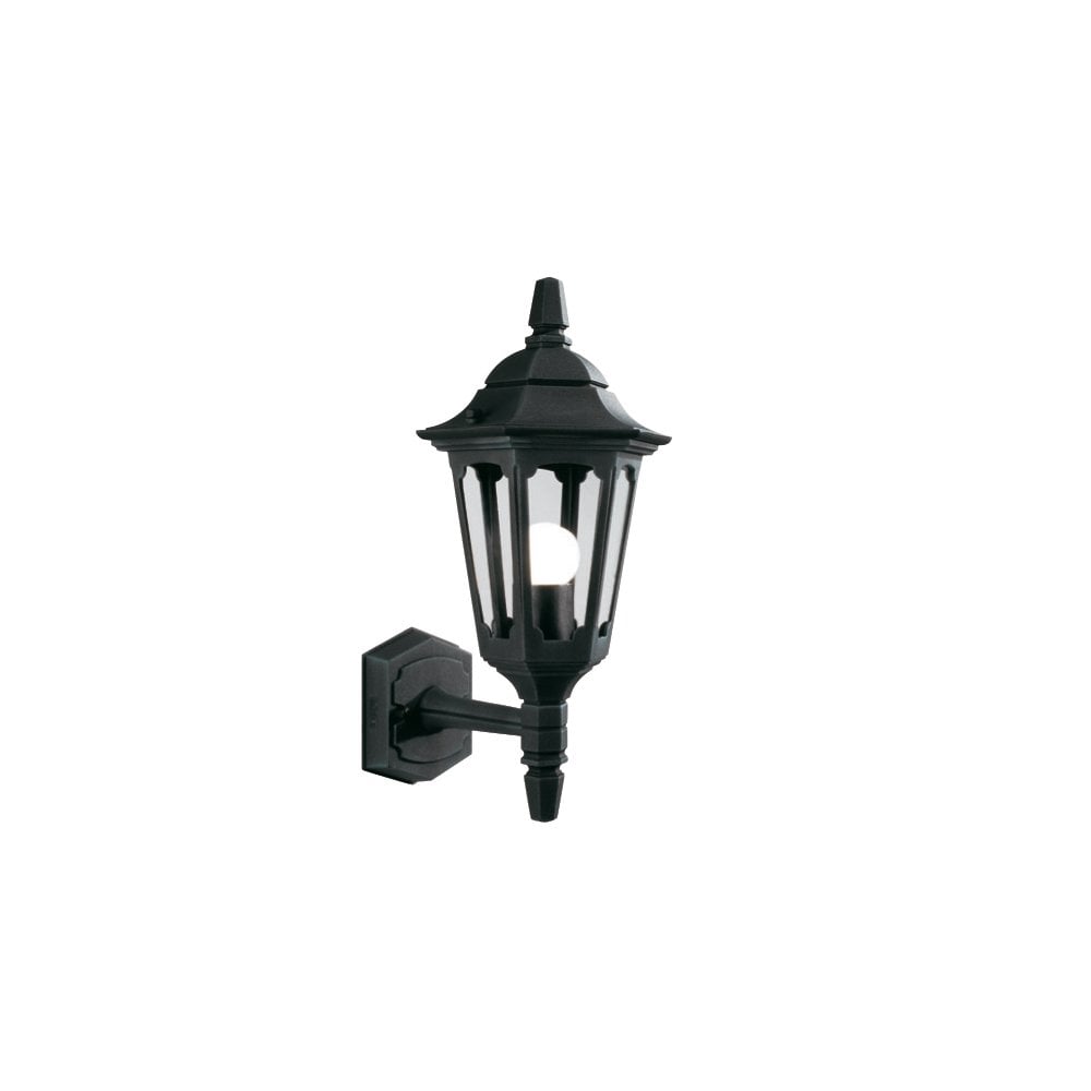 PRM1 BLACK Parish Mini Wall Lantern Black