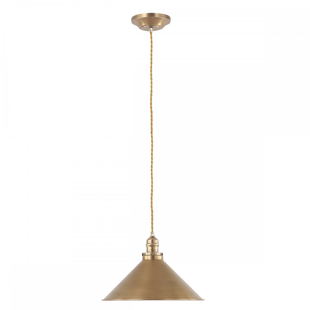 PV/SP AB Provence One Light Pendant Aged Brass (S)