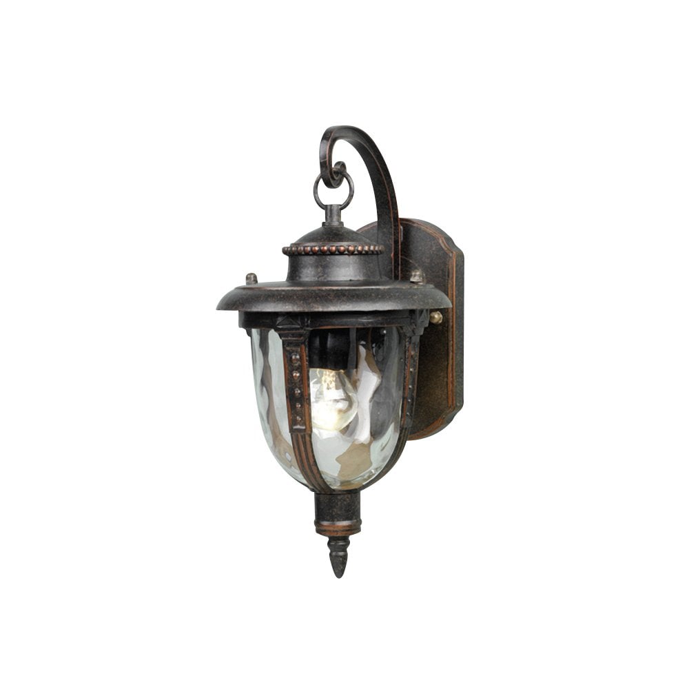 STL2/S WB St Louis One Light Wall Lantern Weathered Bronze