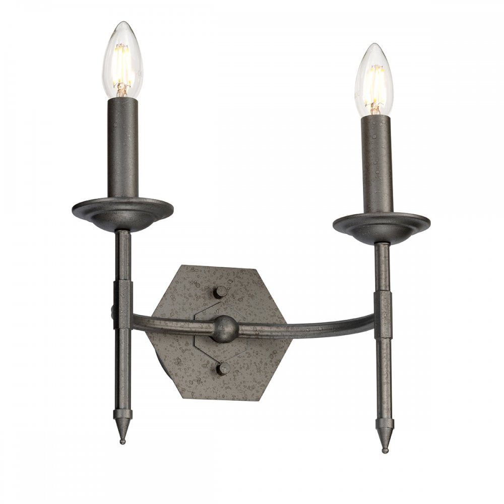 CROWN2 Crown 2 Light Wall Light Iron Gate