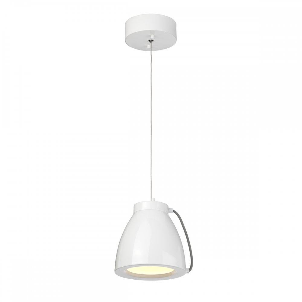 EUROPA/P/A Europa Small LED Pendant White Painted