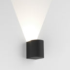 1384003 Dunbar 100 LED Outdoor Wall Light Textured Black