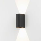 1384004 Dunbar 160 LED Outdoor Wall Light Textured Black