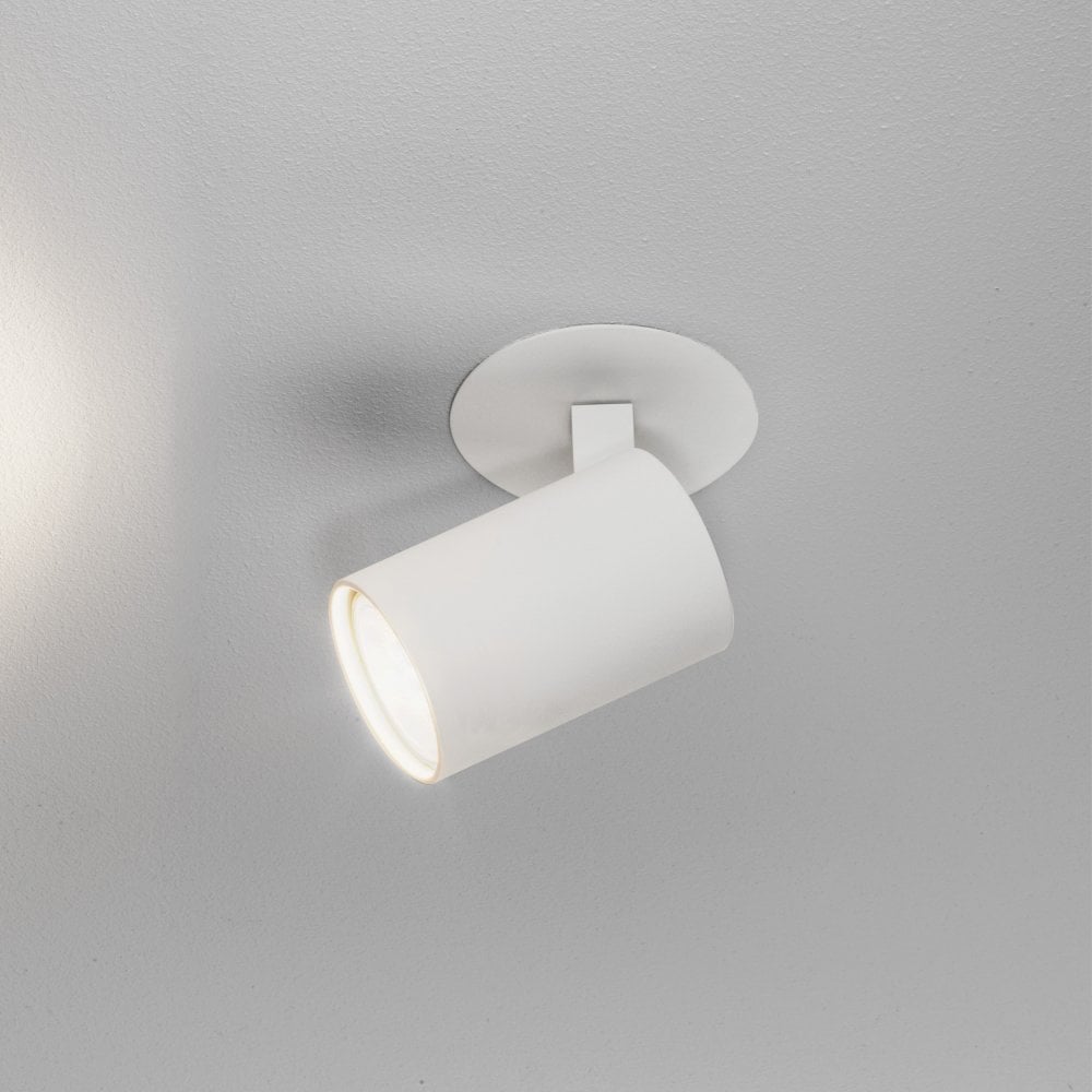 1286021 Ascoli Recessed Spotlight Textured White