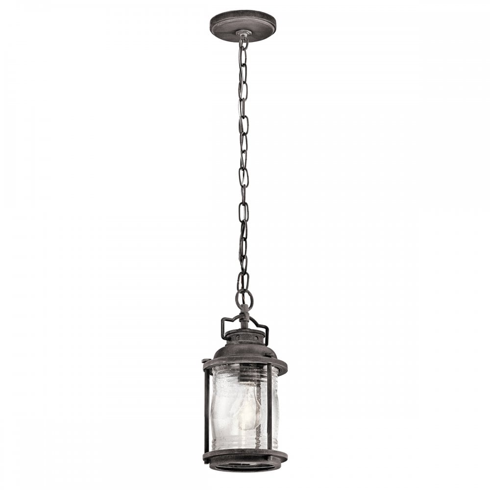 KL/ASHLANDBAY8/S Ashlandbay Small Chain Lantern Weathered Zinc