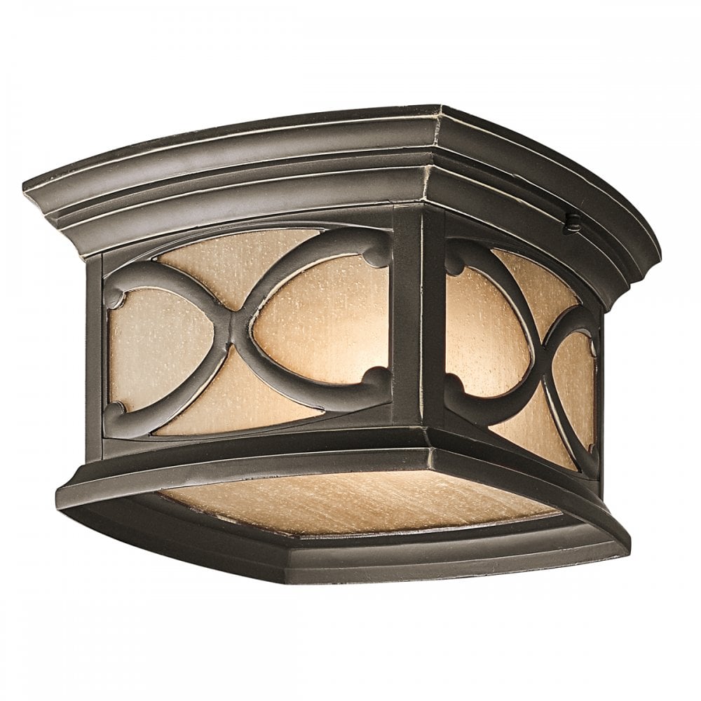 KL/FRANCEASI/F Franceasi Flush Mount Olde Bronze
