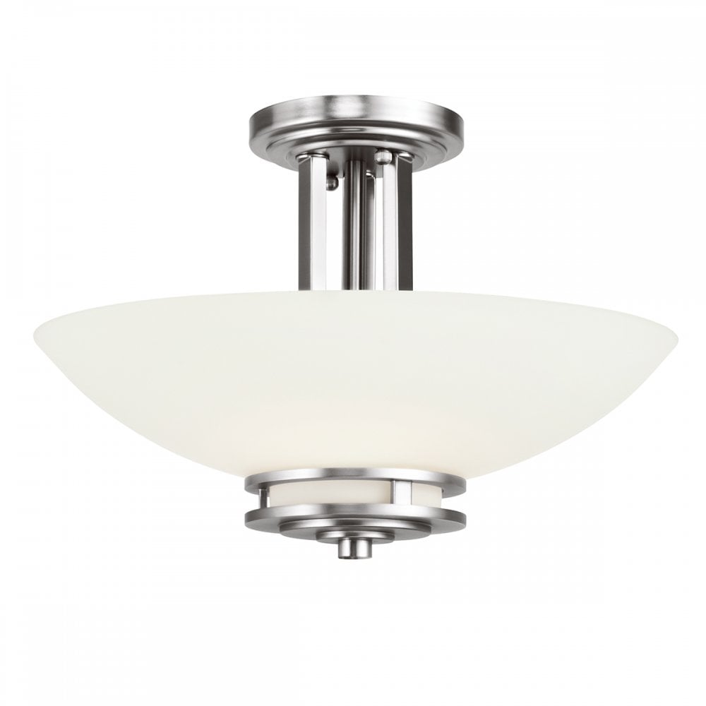 KL/HENDRIK/SF Hendrik 3 Light Semi Flush Polished Chrome
