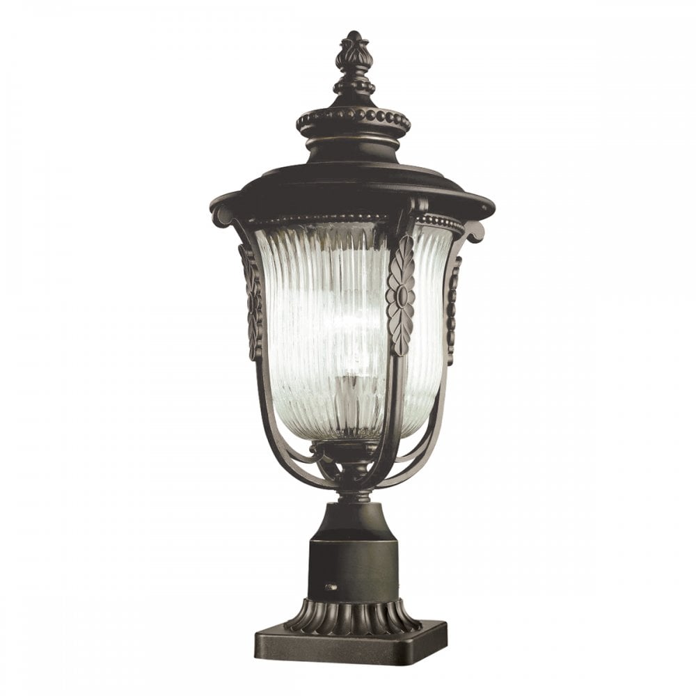 KL/LUVERNE3/M Luverne Pedestal Rubbed Bronze