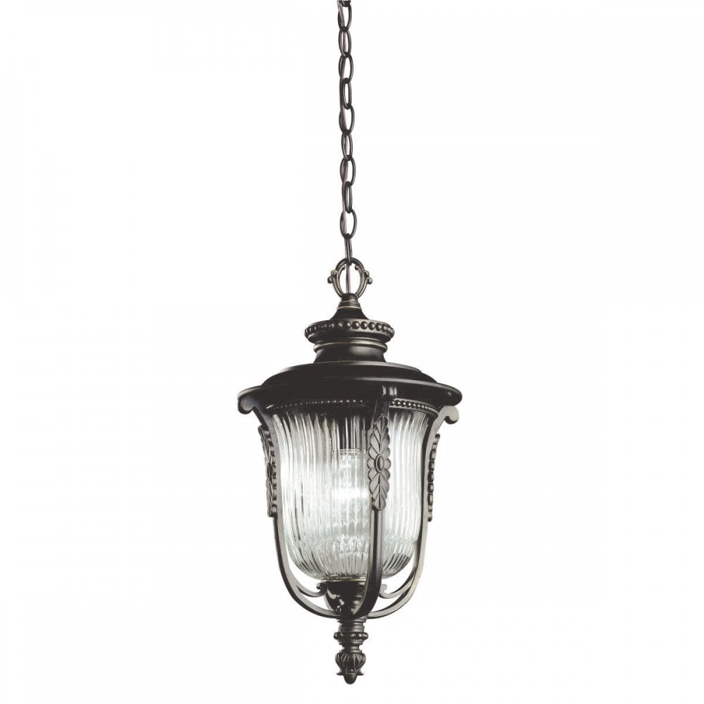 KL/LUVERNE8/M Luverne Chain Lantern Rubbed Bronze