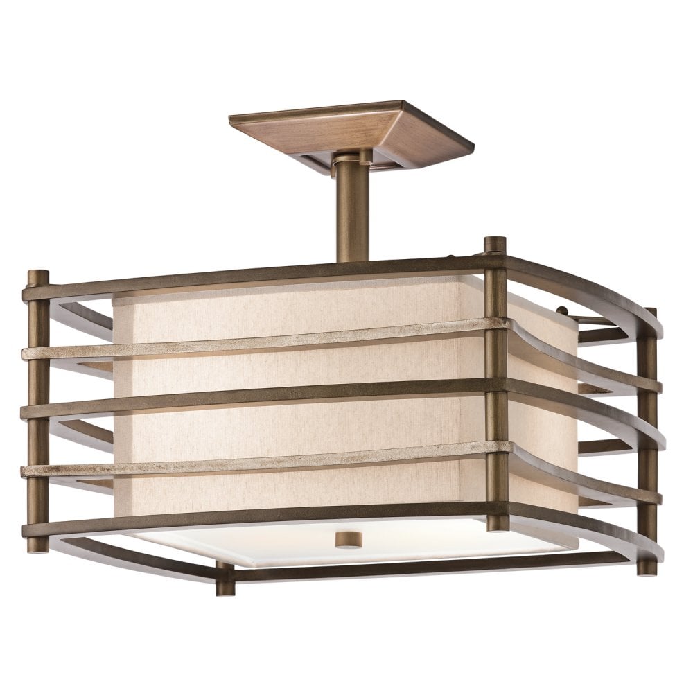 KL/MOXIE/SF Moxie Semi-flush Cambridge Bronze
