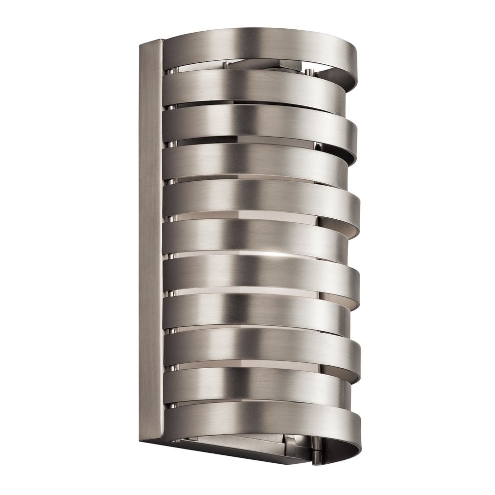 KL/ROSWELL1 Roswell Wall Sconce 1 Light Halogen Brushed Nickel