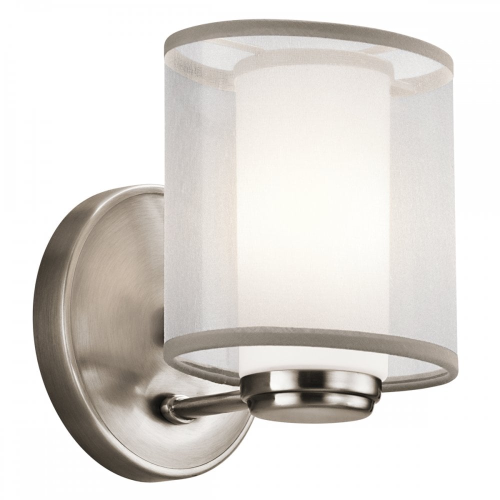 KL/SALDANA1 Saldana 1 Light Wall Light Classic Pewter