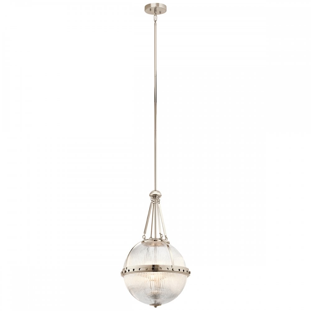KL/ASTER/P PN Aster 3 Light Pendant Polished Nickel