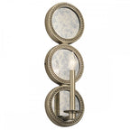 KL/ROSALIE1 Rosalie 1 Light Wall Light Sterling Gold