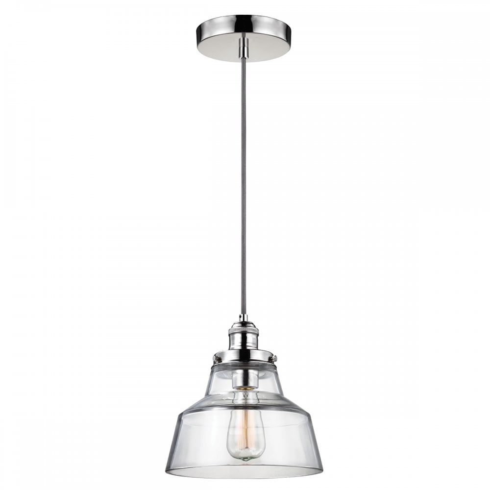 FE/BASKIN/P/A PN Baskin 1 Light Pendant
