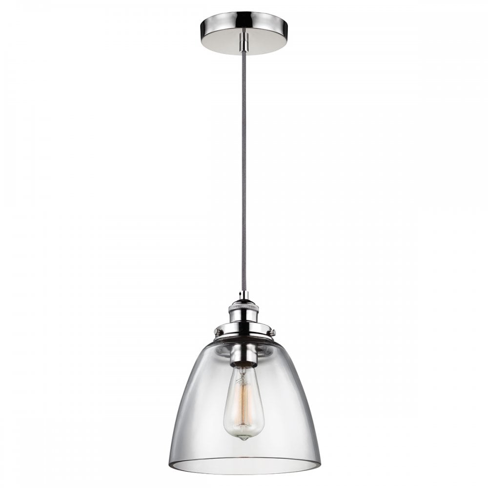 FE/BASKIN/P/B PN Baskin 1 Light Pendant (S)