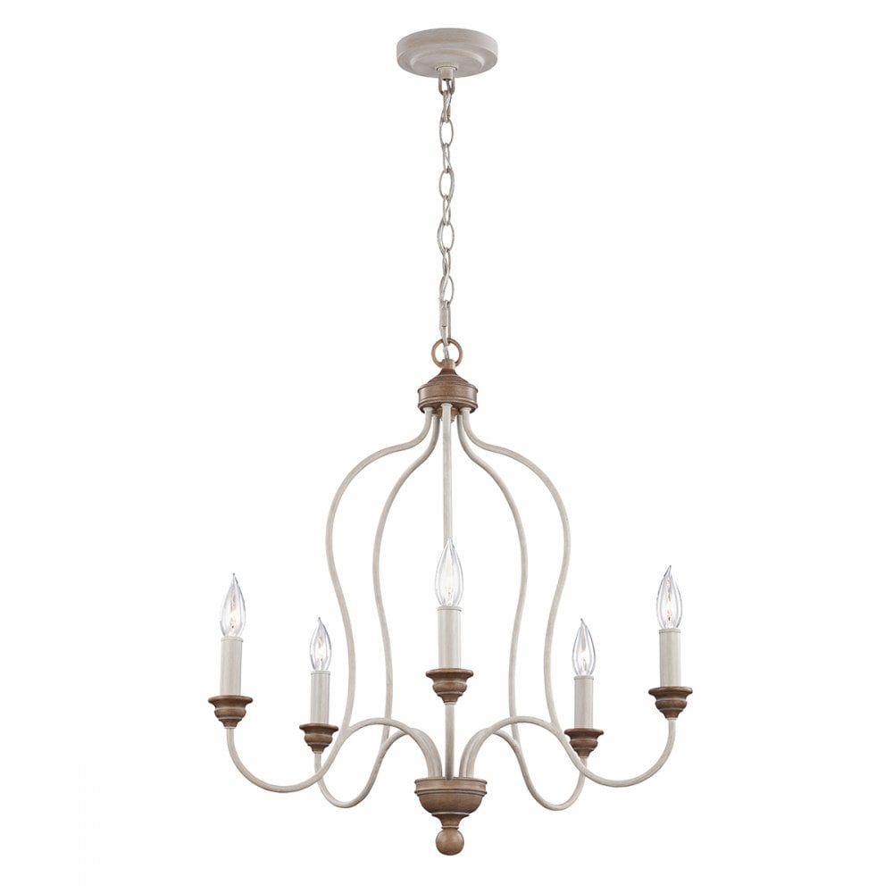 FE/HARTSVILLE5 Hartsville 5 Light Chandelier
