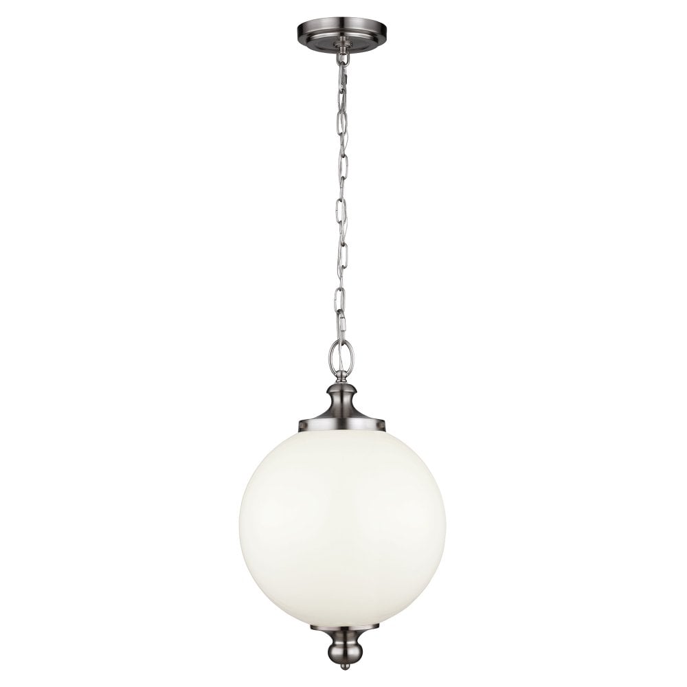 FE/PARKMAN/PL BS Parkman Large Pendant Brushed Steel