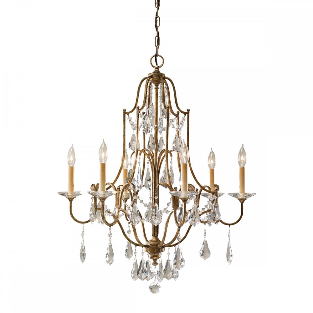 FE/VALENTINA6 Valentina 6 Light Chandelier
