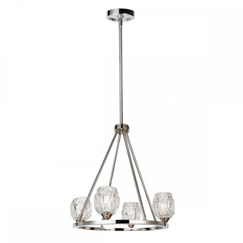 FE/RUBIN4 Rubin 4 Light Chandelier